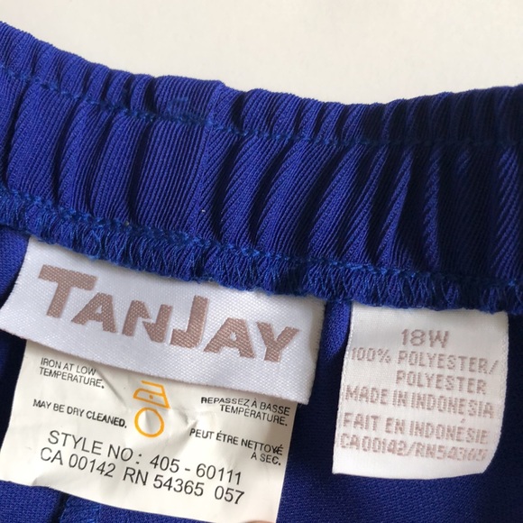 18W Royal Blue Tanjay Pants - Picture 6 of 7
